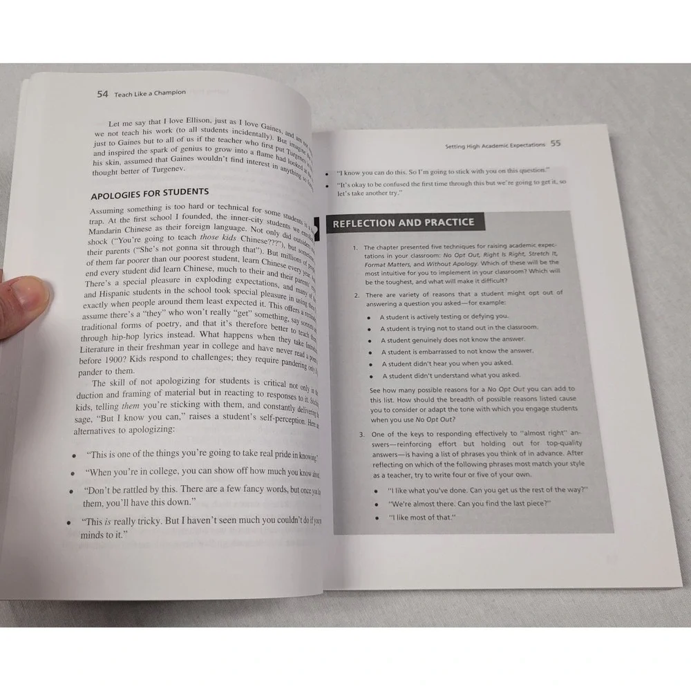 Teach Like A Champion : 49 Techniques That Put Students on the Path to...